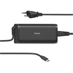 Hama Universal USB-C-Notebook-Netzteil (Schwarz)