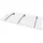 Gutta Secco 200 x 90 cm silber Typ PT
