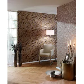 Architects Paper Vliestapete Nobile 0,7 x 10 m 959405 Braun/Gold/Schwarz