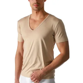 MEY Unterziehshirt "Dry Cotton Functional", Herren, Gr. 10, N-Gr, beige (natur), Single Jersey, Obermaterial: 57% Baumwolle, 38% Polyester, 5% Elasthan.