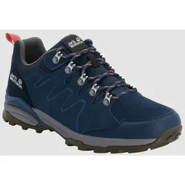 Jack Wolfskin Refugio Texapore Low Wanderschuhe - Blue Dark / Grey - EU 37 1/2
