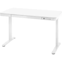 Robas Lund Schreibtisch höhenverstellbar elektrisch mit Memory funktion, BxHxT 120x72x60 cm