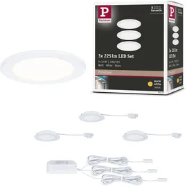 Paulmann LED-Schrankleuchte LED 2.5W Warmweiß Weiß