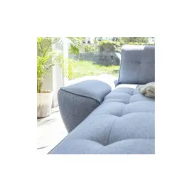 miuform Ecksofa mit Schlaffunktion Dazzling Daisy ¦ blau ¦ Maße (cm): B: 260 H: 77