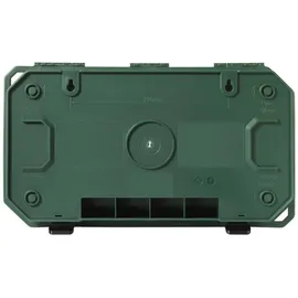 Sygonix Steckdosenleiste 4-fach 5 m Grün/Schwarz