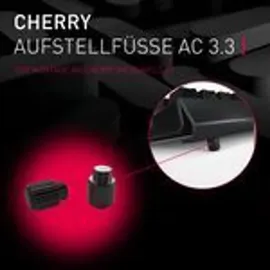 Cherry AC 3.3 - Tastatur-Handgelenkauflage - Schwarz