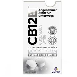CB12 Boost Eucalyptus White Kaugummi mit Whitening-Effekt