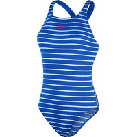 Speedo Speedo, Damen, Badeanzug, Eco Endurance+ Printed Medalis, Blau, (XXL)