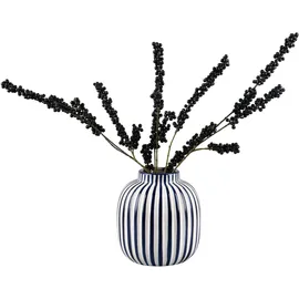 Mirrors and More Vase Savanna (Ø x H: 19 x 20,7 cm, Keramik, Blau)