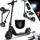 Kesser E-Scooter schwarz