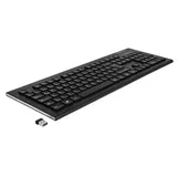 DeLock 12671 kabellos Tastatur Deutsch, QWERTZ Schwarz