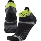 SIDAS Run Feel Laufsocken 3er Pack Black/Yellow 44-46