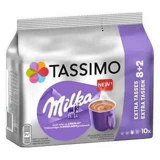 TASSIMO Milka Kakaodiscs mild, 10 Portionen