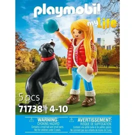 Playmobil My Life Frau mit Sennenhund 71738