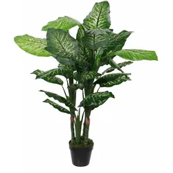 Mica Decorations Dieffenbachia - Kunstpflanze - H 120 cm