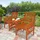 CASARIA Gartenbank 164 x 63 x 91 cm Natur