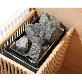 aea Zweifach-System Sauna: Infrarot & Trockendampfsauna mit Saunaofen