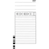 Bürk Mobatime Stempelkarten Typ 2-4 Stempel weiß 200 St.