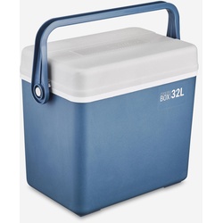 Kühlbox Hartbox 32 l hält kühl bis zu 14 Stunden Camping, blau|grau|weiß, EINHEITSGRÖSSE