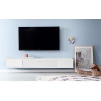 Hammel Furniture TV-Board Mistral Fernsehschrank, Medienmöbel, Hängend, zwei Schubladen und Klapptür, Lowboard, B: 176 cm weiß 