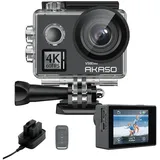 AKASO Action Cam 4K/60fps 20MP WiFi mit Touchscreen EIS 40M Unterwasserkamera