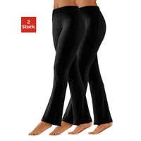 VIVANCE Jazzpants mit leicht ausgestelltem Bein Schwarz 32/34