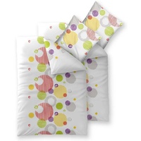 CELINATEX Fashion Bettwäsche 155x220 cm 4teilig Baumwolle Jane Punkte