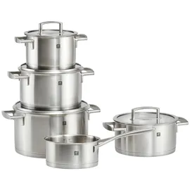 Zwilling Vitality Topf-Set 5-tlg. 3 x Fleischtopf + Bratentopf + Stielkasserolle