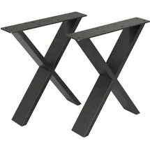 [en.casa] Tischgestell Maribo 72 x 55 cm