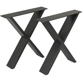 [en.casa] Tischgestell Maribo 72 x 55 cm