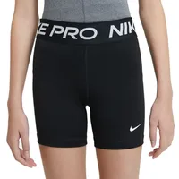 Nike Pro Tights Mädchen black/white S 128-137 cm