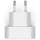 Hama Schnellladegerät GaN 2X USB-C faltbar Weiß
