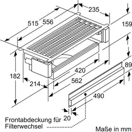 Neff Z51ITD1X1 Long Life Umluftset