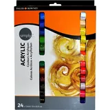 Daler Rowney Simply Acryl Set 24 St. mehrfarbig