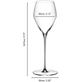 riedel the wine glass company Riedel Champagner Weingläser, Weingläser, transparent