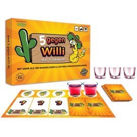 Gomazing 5 gegen Willi - Das Trinkduell Trinkspiel Saufspiel Partyspiel Gesellschaftsspiel