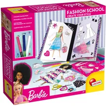 Lisciani – BARBIE – BARBIE-Modeschule – Lernspiel für Kinder ab 3 Jahren – mit magischen Markern – mit dem Kreationsbuch – fördert die Kreativität