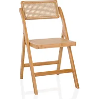 hjh living Klappstuhl TUDELA BAMBOO Bambus, Rattan