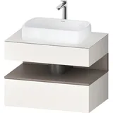 Duravit Waschtischunterschrank wandhängend „Qatego“ 80 × 60 × 55 cm