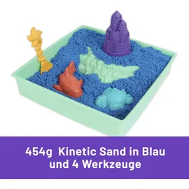 Spin Master Kinetic Sand Sandbox Set blau 454 g