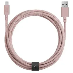 Native Union Belt Cable USB-A to Lightning 3m Rose