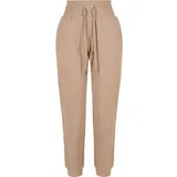 URBAN CLASSICS Ladies Organic High Waist Sweat Pants - Schwarz