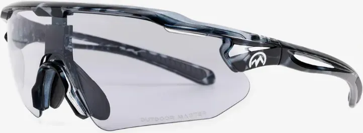 OutdoorMaster HAWK LT photochromatische & polarisierte Fahrrad-Sonnenbrille Schildkrötenmuster