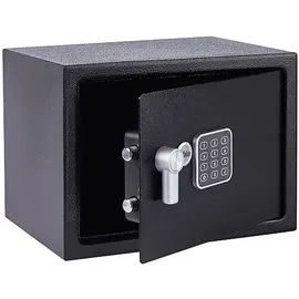 Yale Tresor YSV/250, Elektronischer Möbeltresor mit Tastenfeld, Value Safe M, 16.3 l, Schwarz