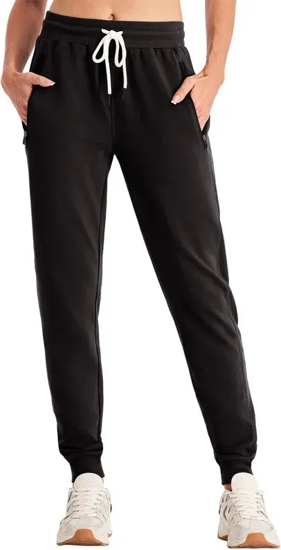 PULI Damen-Sweat-Pants 0014 Schwarz S