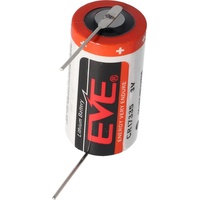 Eve CR17335 3V Lithium Batterie mit Lötfahnen oder Lötpaddel
