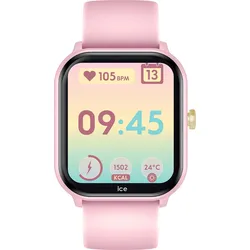 Smartwatch ICE-WATCH "ICE smart junior 2.0", rosa, Smartwatches, Armbanduhr, Mädchenuhr, Kinderuhr, Silikonarmband, Spiele, Sportprofil