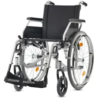 Bischoff & Bischoff Pyro Start Leichtgewicht-Rollstuhl 46 cm grau
