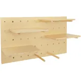 MCW Wandpaneel P24-100 naturfarben 2 St. 100 x 50 cm