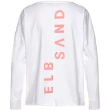 ELBSAND Langarmshirt Weiß S